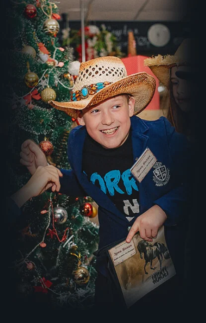 Новий рік в школі в Дніпрі.