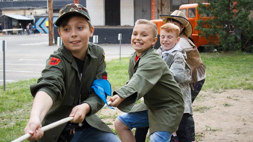 Виїзний квест для дітей &laquo;Таємничий острів&raquo;<span class='mob'>: Ну&nbsp;ж бо, друзі, гуртом!</span>